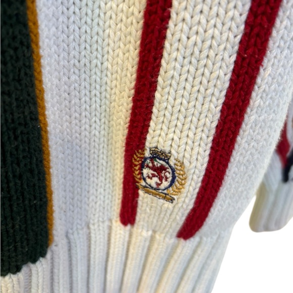 Vintage Tommy Hilfiger multi-color striped sweater - Picture 2 of 4